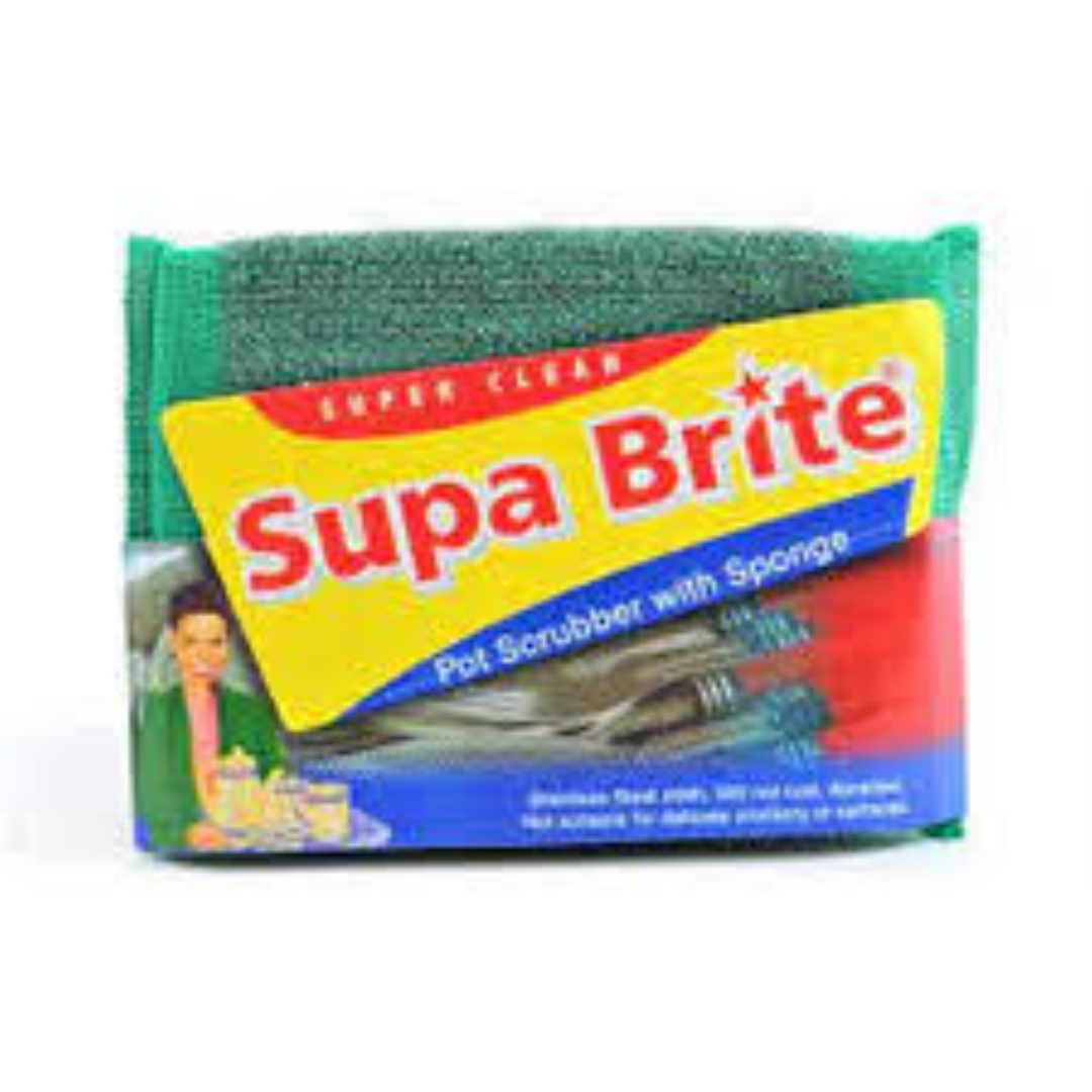 SUPA BRITE POT SCRUBBER